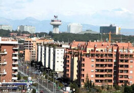 Veduta panoramica di Torrino Roma