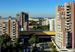 Panoramica di zona Laurentina a Roma
