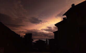 Tramonto a Capovalle