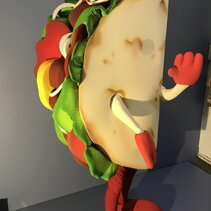 mascotte personalizzate mockup piadina mascotte personalizzate mockup piadina