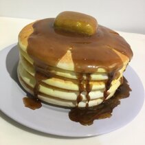 pancakes mockup food cibo finto realistico milano