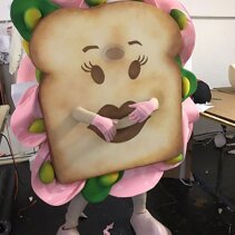 mascotte personalizzate mockup food toast mascotte personalizzate mockup food toast