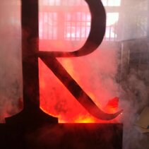 effetto fuoco finto