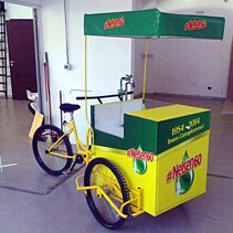 bici chiosco su misura