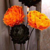 fiori carta Halloween