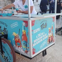 bici chiosco promozionale