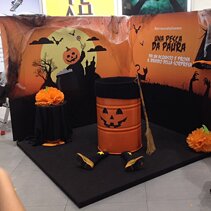 Allestimento in store per Halloween