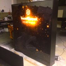 arredi luminosi personalizzati giochi di luce