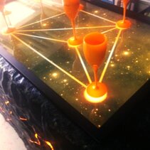 arredi luminosi personalizzati giochi di luce