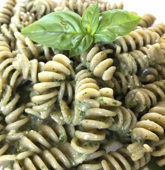 Fusilli al Pesto fatto in casa bio