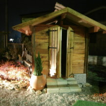 Casetta in legno su misura Tetto