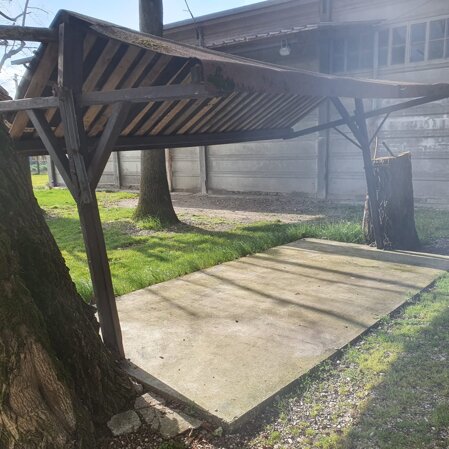 Pergola a due falde prima