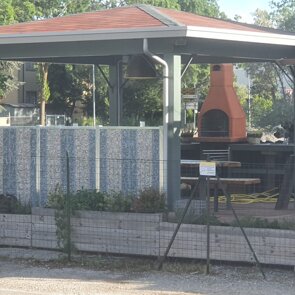 Frangivista in ferro elettrosaldato e zincato