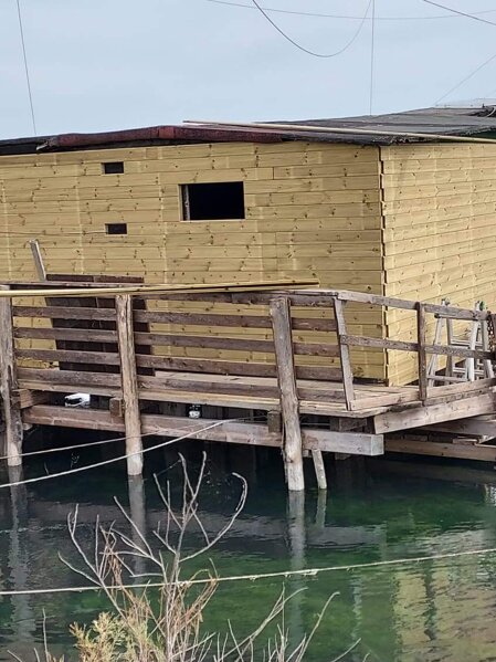 Capanno da pesca Dopo