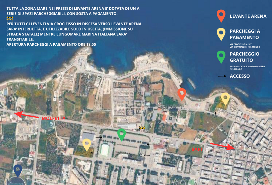 levante arenaplanimetria parcheggi