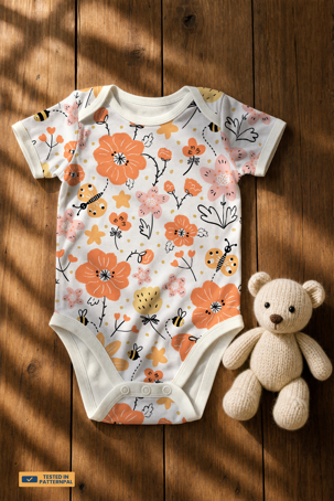pollinators_12in_francesca calvi_yupcat_qt fabrics_final-baby-onesie pollinators_12in_francesca calvi_yupcat_qt fabrics_final-baby-onesie