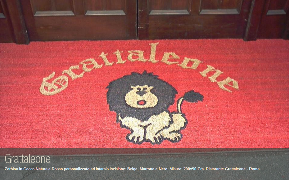 Zerbino personalizzato