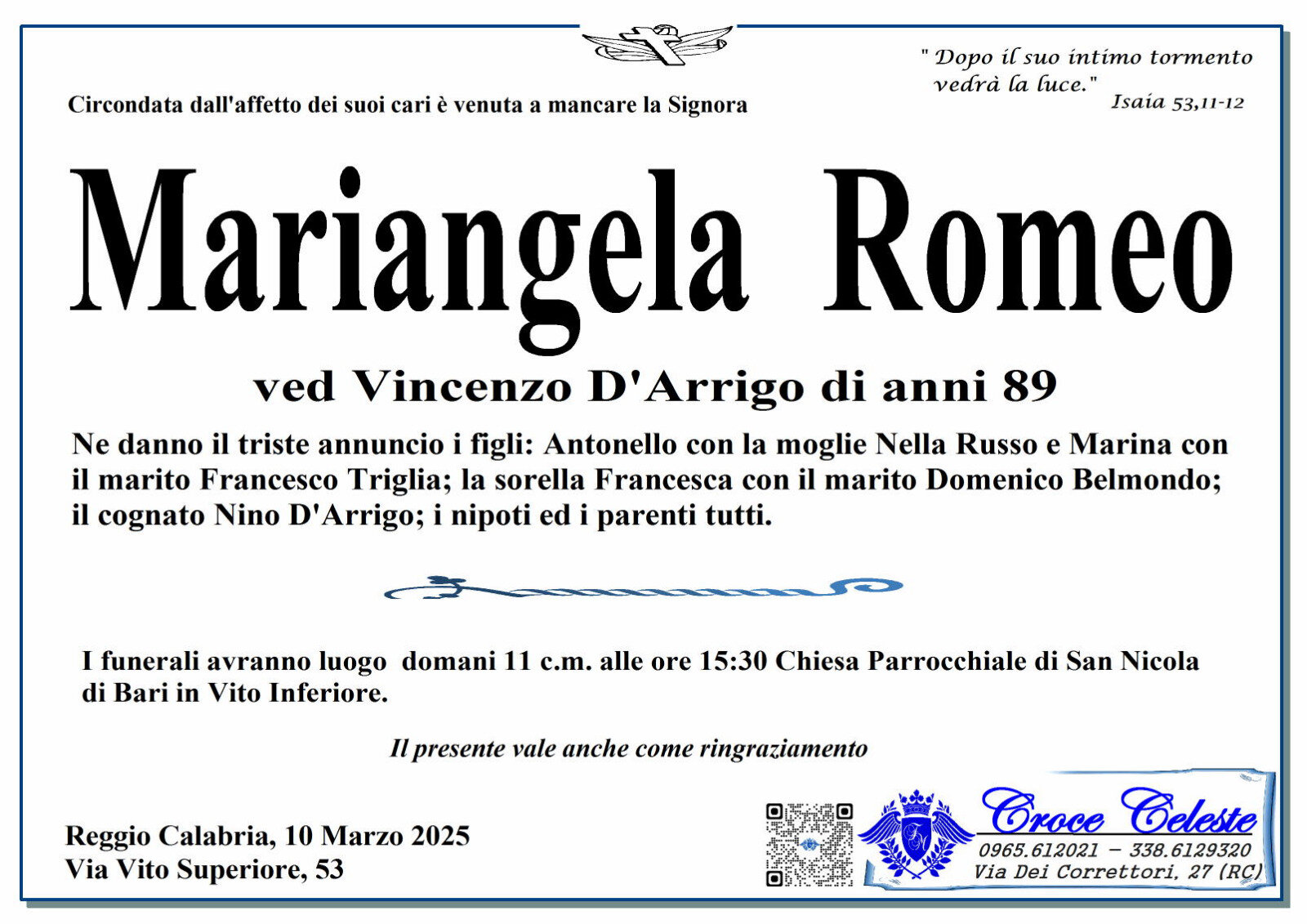 MARIANGELA ROMEO