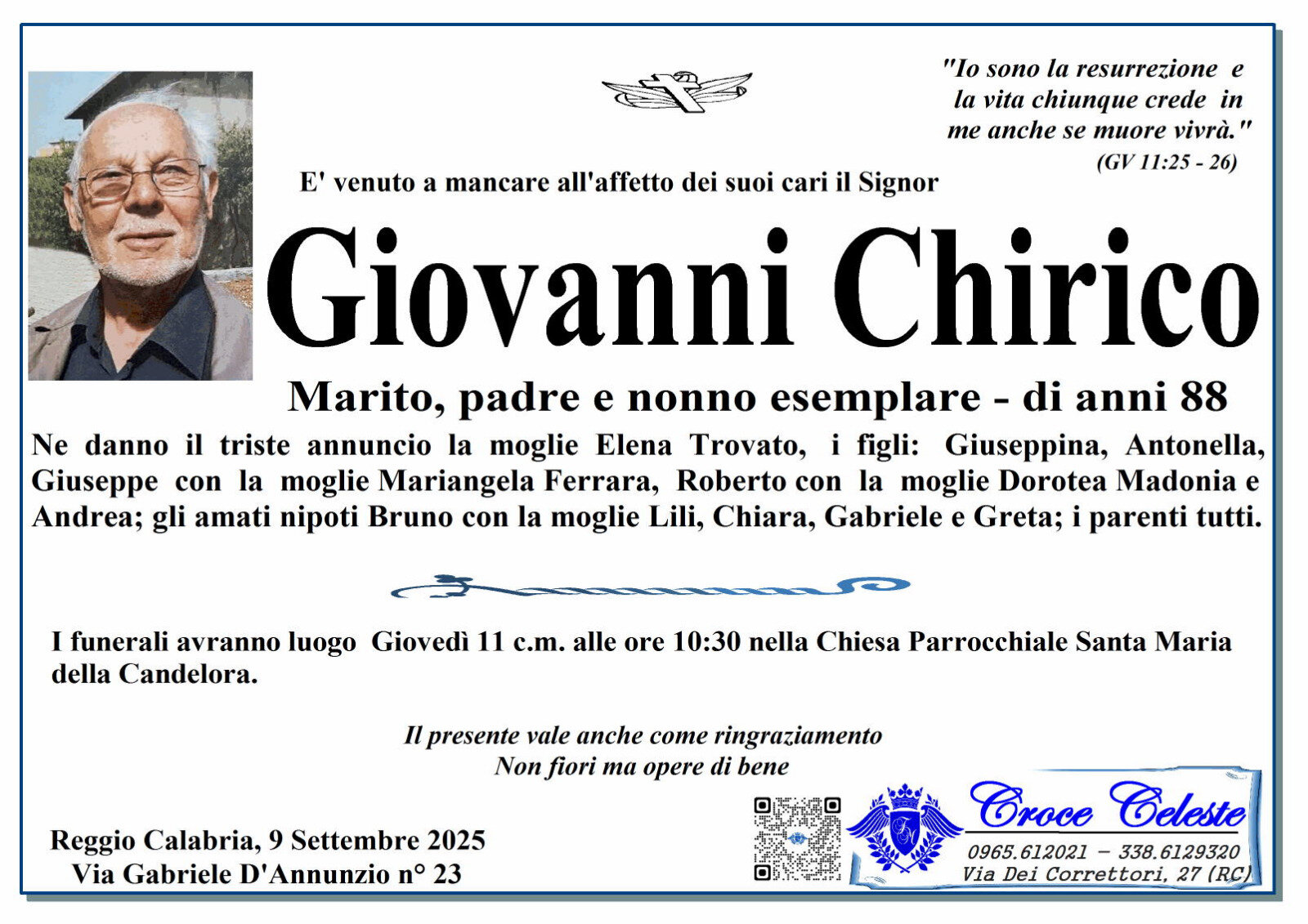 GIOVANNI CHIRICO