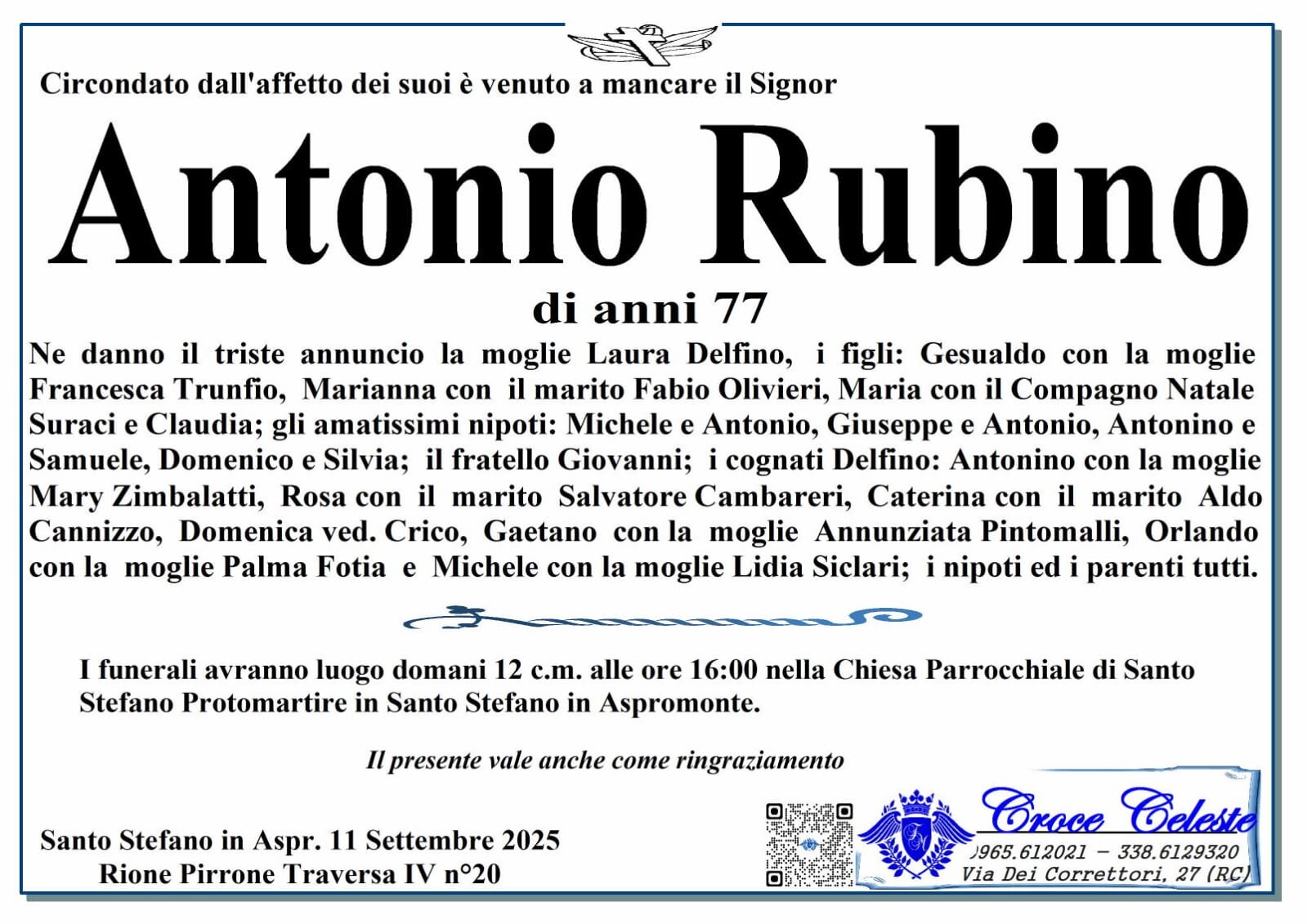 ANTONIO RUBINO