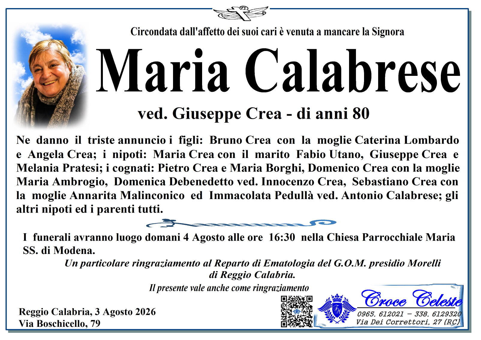 MARIA CALABRESE
