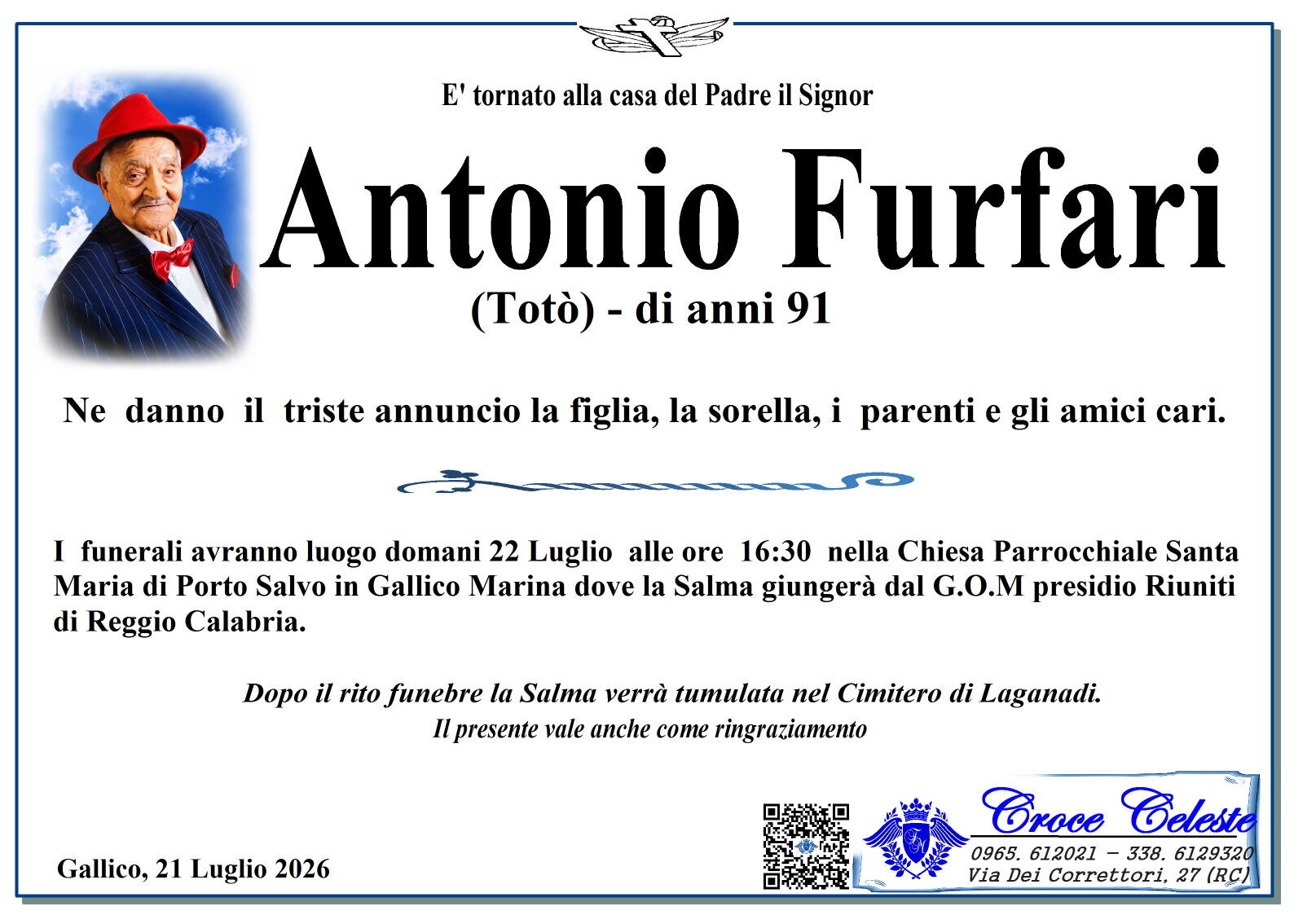 ANTONIO FURFARI