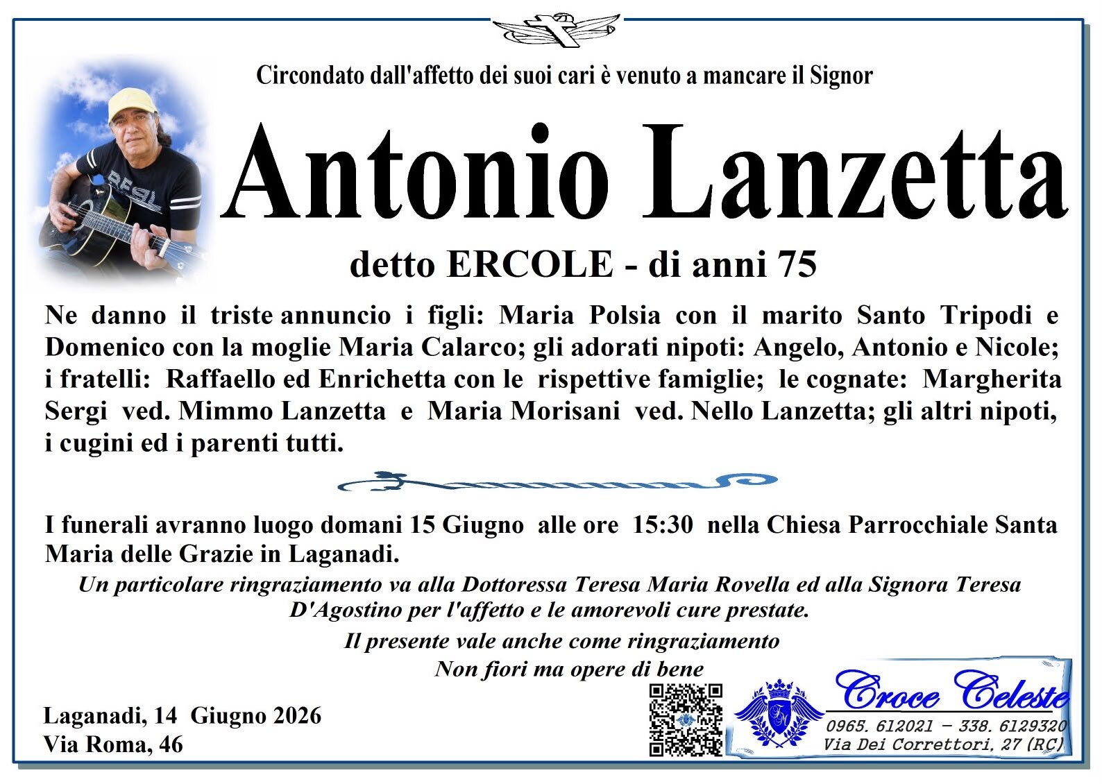 ANTONIO LANZETTA