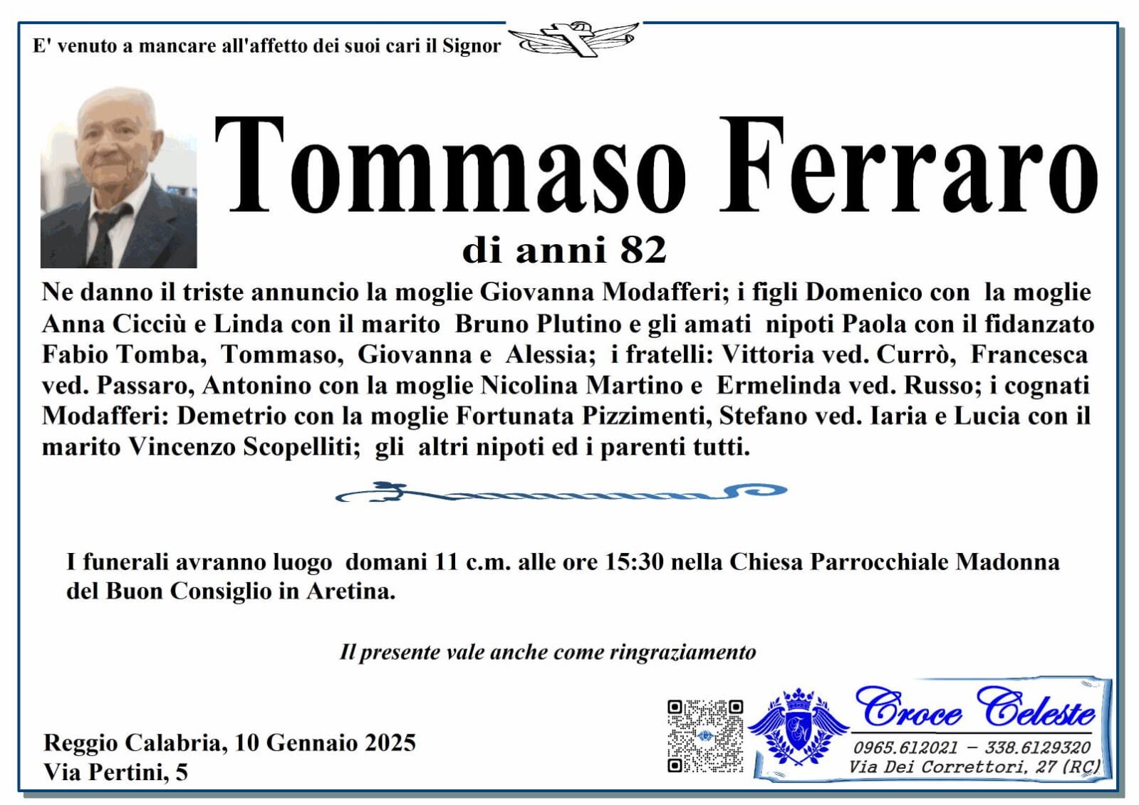 TOMMASO FERRARO