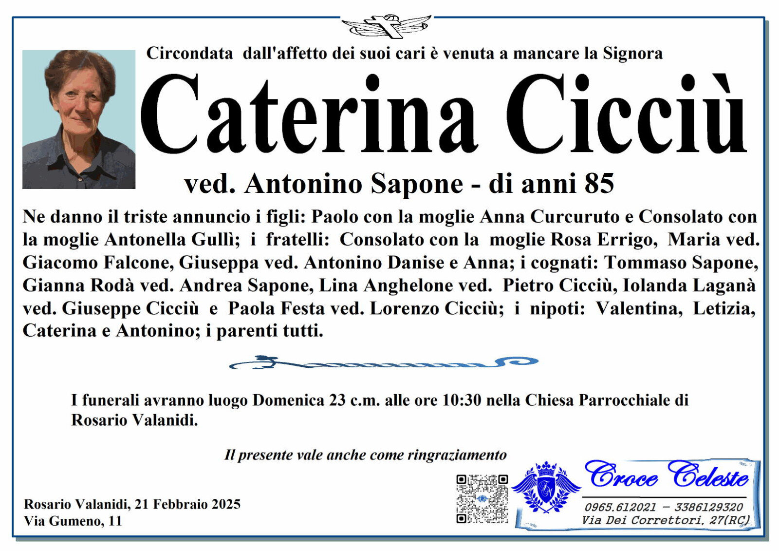CATERINA CICCIU'