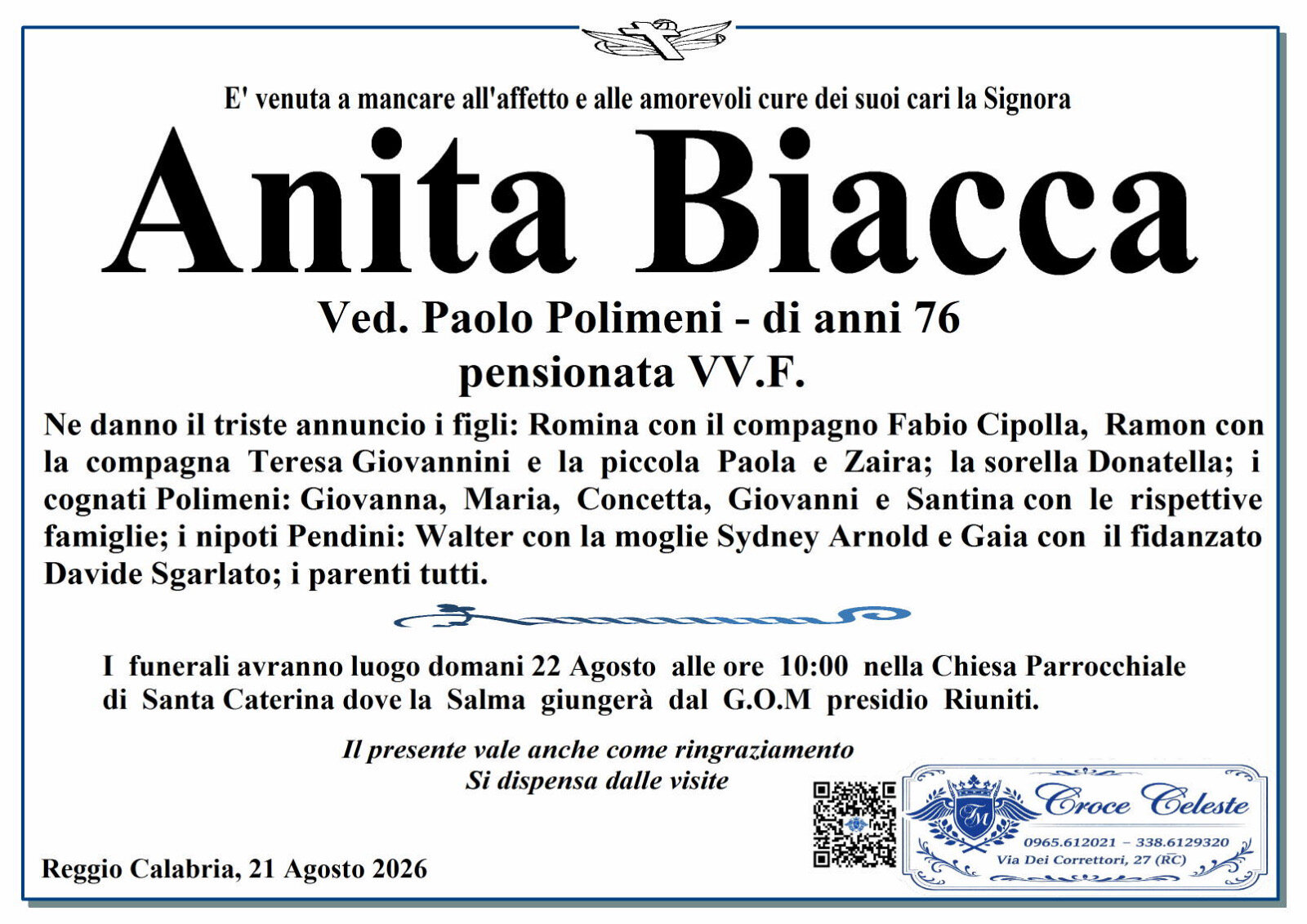 ANITA BIACCA