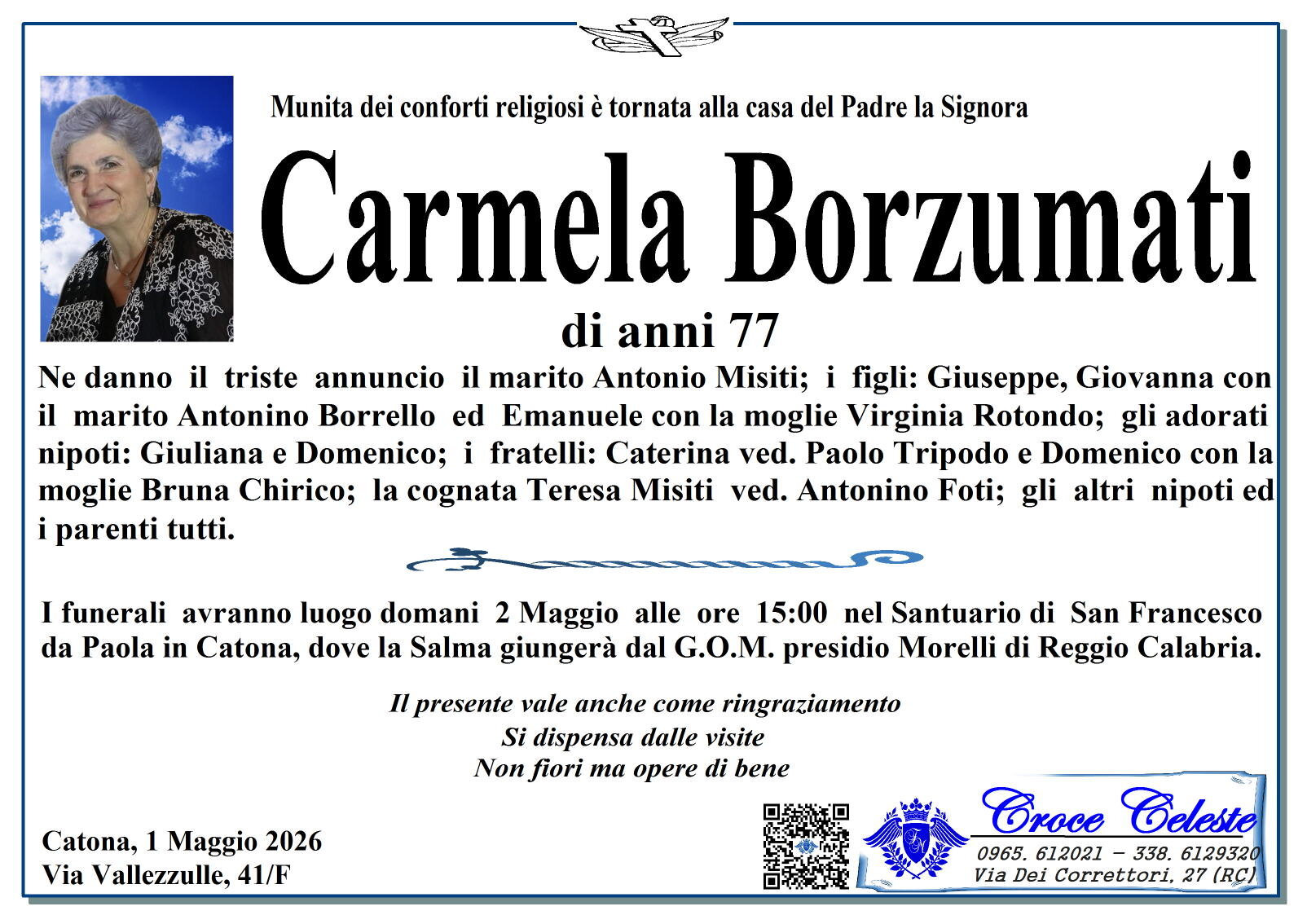 CARMELA BORZUMATI