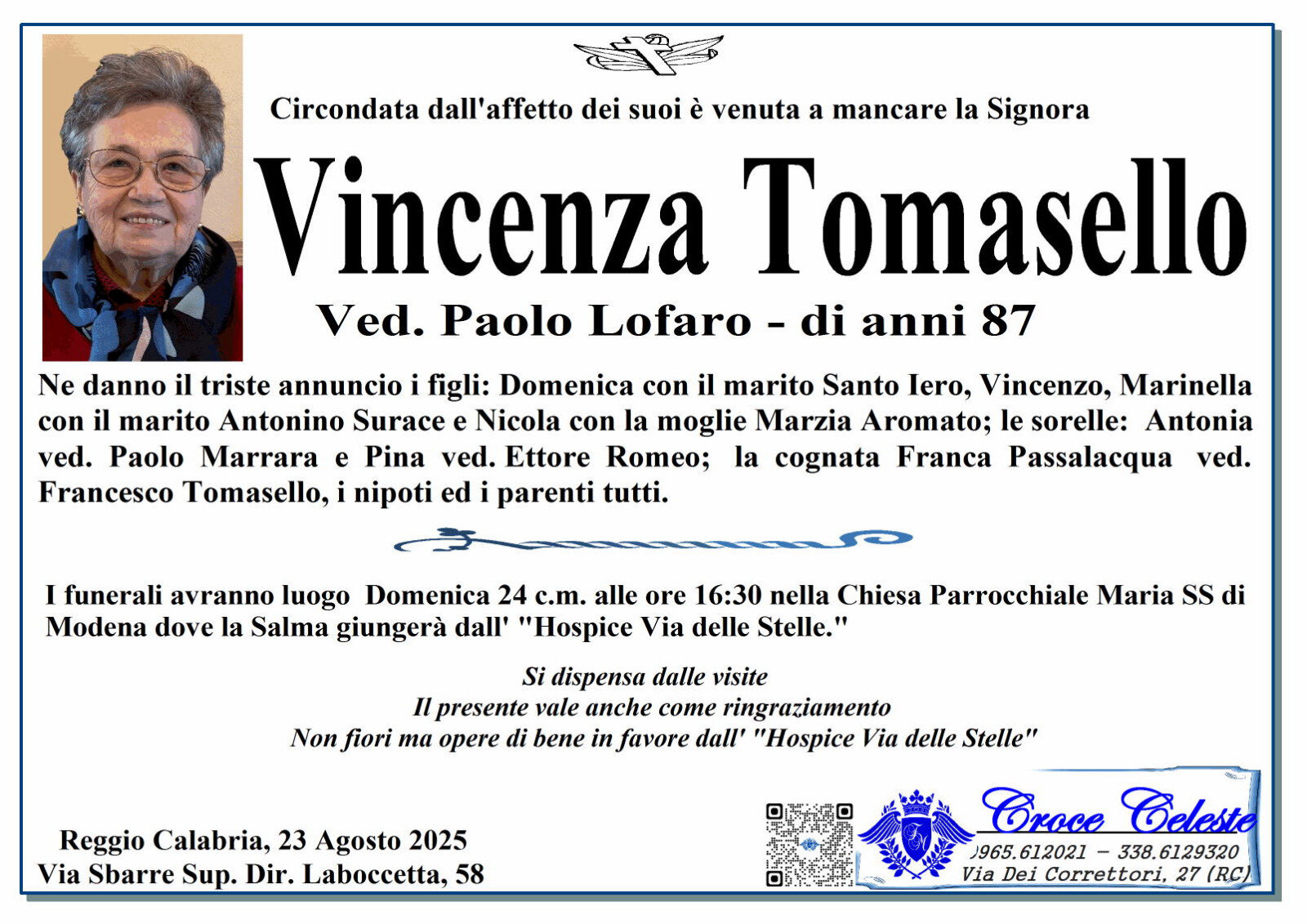 VINCENZA TOMASELLO