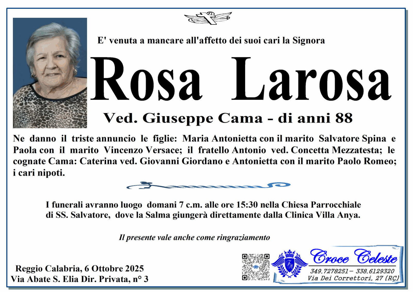 ROSA LAROSA