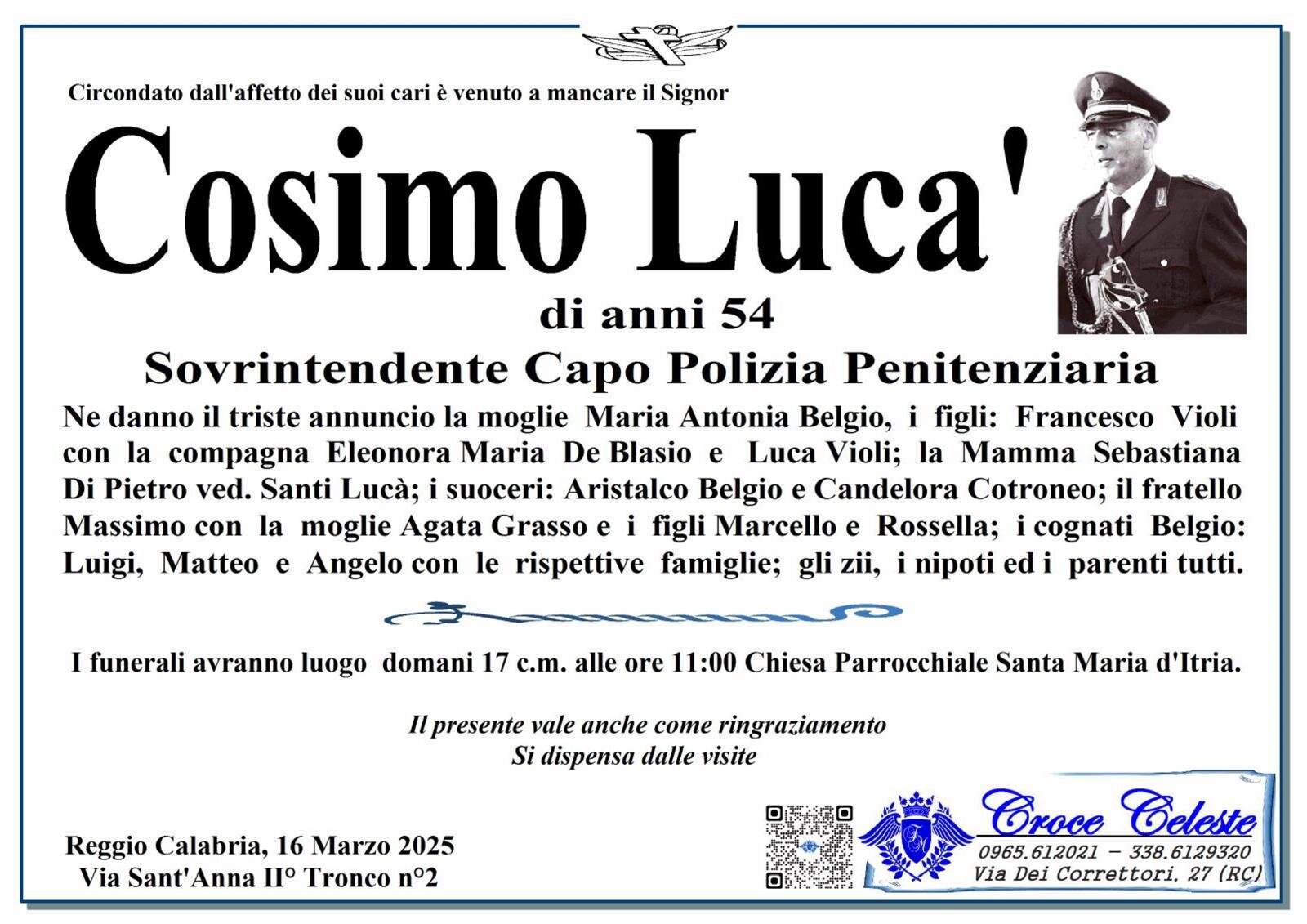 COSIMO LUCA'