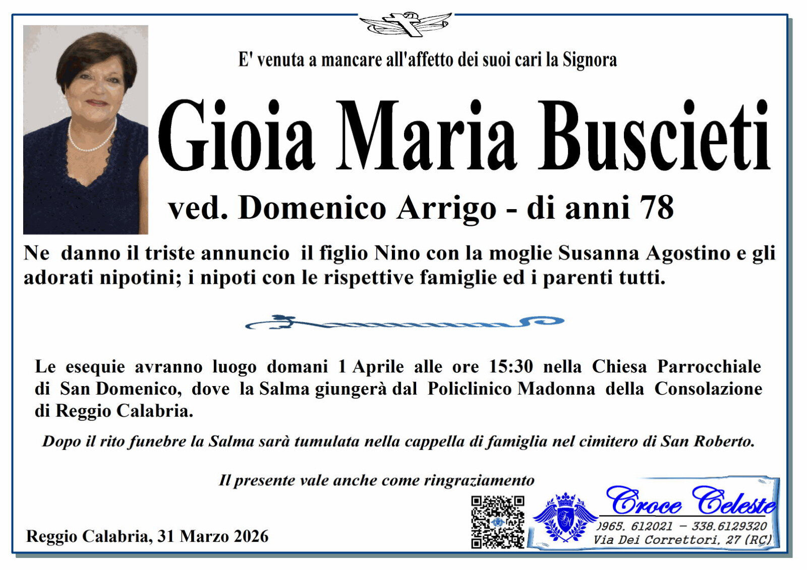 GIOIA MARIA BUSCIETI