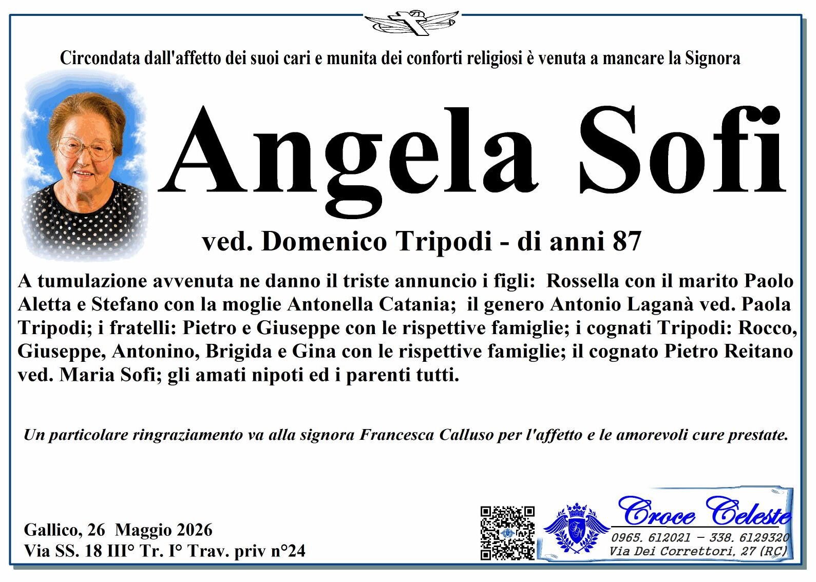 ANGELA SOFI
