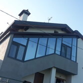 Veranda in alluminio