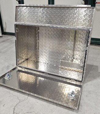 aluminium storage box
