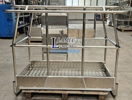 Cestello in alluminio per piattaforme aeree