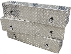 bauli contenitori e porta attrezzi in alluminio