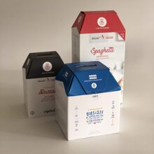 Cartotecnica Scatole progettate in base alle richieste del cliente. Realizzazione anche di pochi pezzi