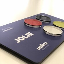 Materiali POP Targhetta cartella colore con inserti in metacrilato trasparente