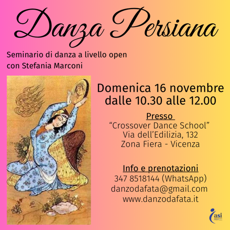 locandina danza persiana
