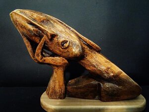 Ceramica ossido manganese e cristallina matt. Anno 2010. cm. 18x52x18