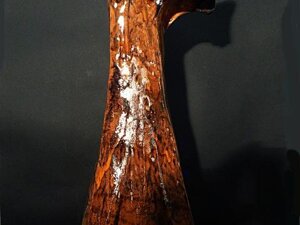 Ceramica ossidi e smalti in diverse cotture. Anno 2008. cm.22x60x42