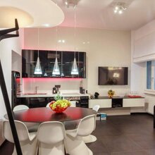Minimal 2 bedrooms, 2 bathrooms, 1 sofà double bed