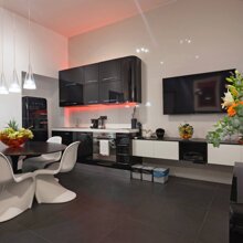 Minimal flat Living room