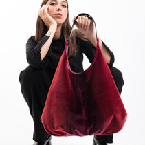 Borsa Cucunci Velvet Tramonto