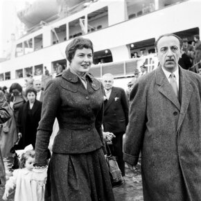 La Bergman in uno scatto di Nicola Scafidi