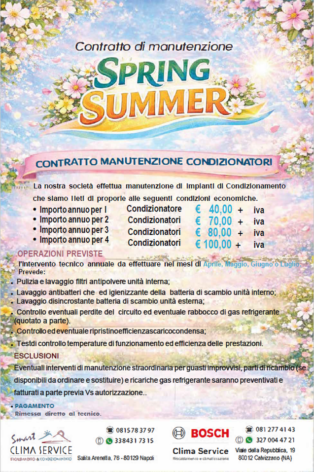 contratto spring summer
